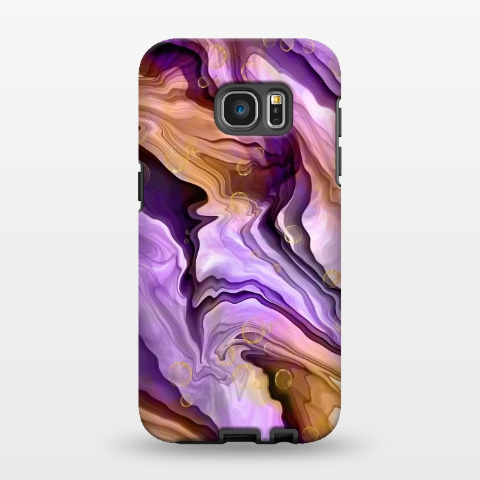 Galaxy S7 EDGE StrongFit Orchidia of the vast ocean by Xylo Riescent