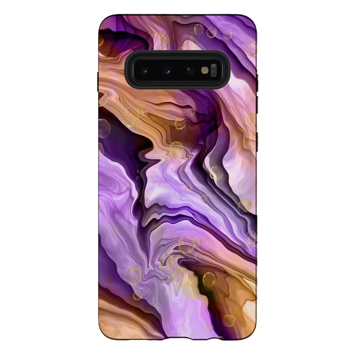 Galaxy S10 plus StrongFit Orchidia of the vast ocean by Xylo Riescent