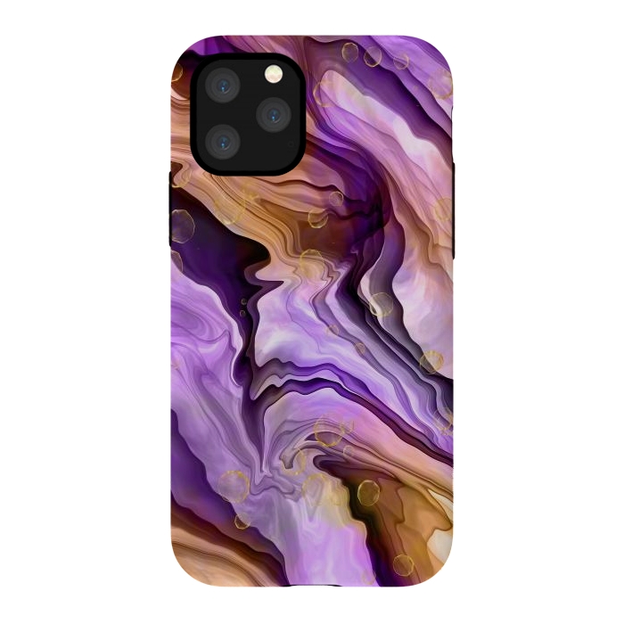 iPhone 11 Pro StrongFit Orchidia of the vast ocean by Xylo Riescent