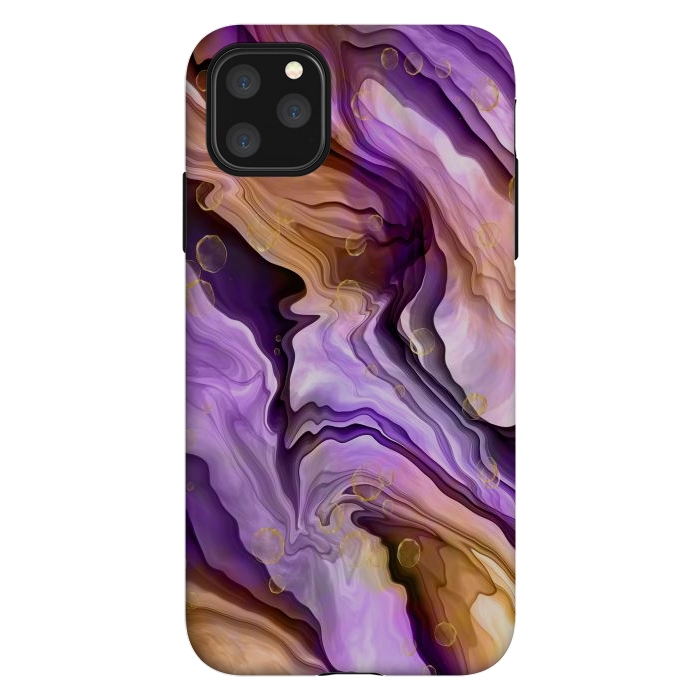 iPhone 11 Pro Max StrongFit Orchidia of the vast ocean by Xylo Riescent