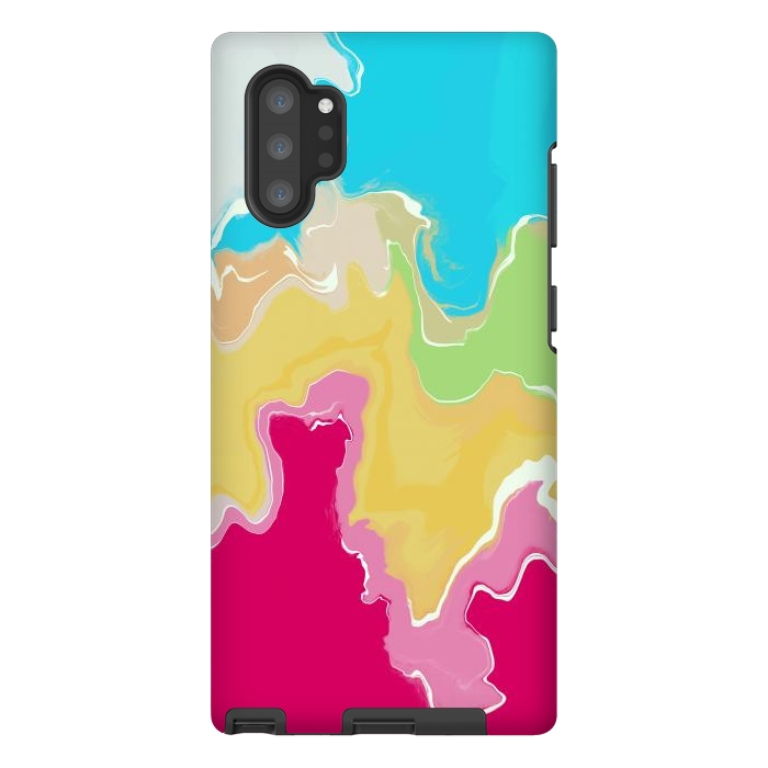 Galaxy Note 10 plus StrongFit Neapolitan by Xylo Riescent