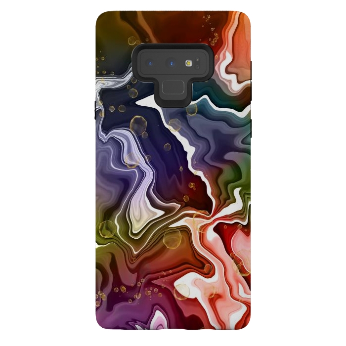 Galaxy Note 9 StrongFit Moonlane Garden by Xylo Riescent