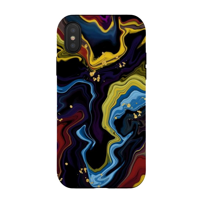 iPhone Xs / X StrongFit Between the stars and waves by Xylo Riescent