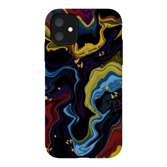 iPhone 11 StrongFit Between the stars and waves by Xylo Riescent