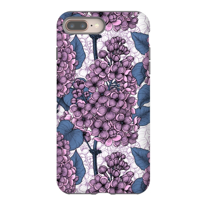 iPhone 7 plus StrongFit Violet lilacs by Katerina Kirilova