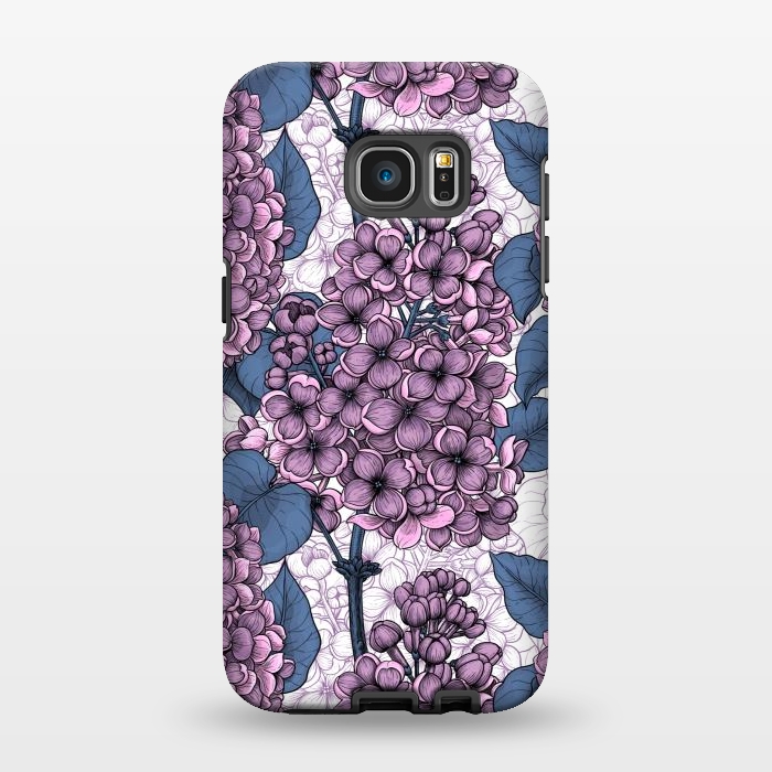 Galaxy S7 EDGE StrongFit Violet lilacs by Katerina Kirilova