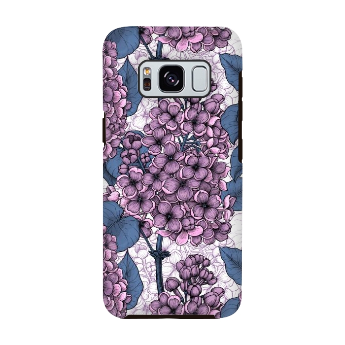 Galaxy S8 StrongFit Violet lilacs by Katerina Kirilova