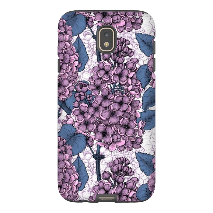 Galaxy J7 StrongFit Violet lilacs by Katerina Kirilova