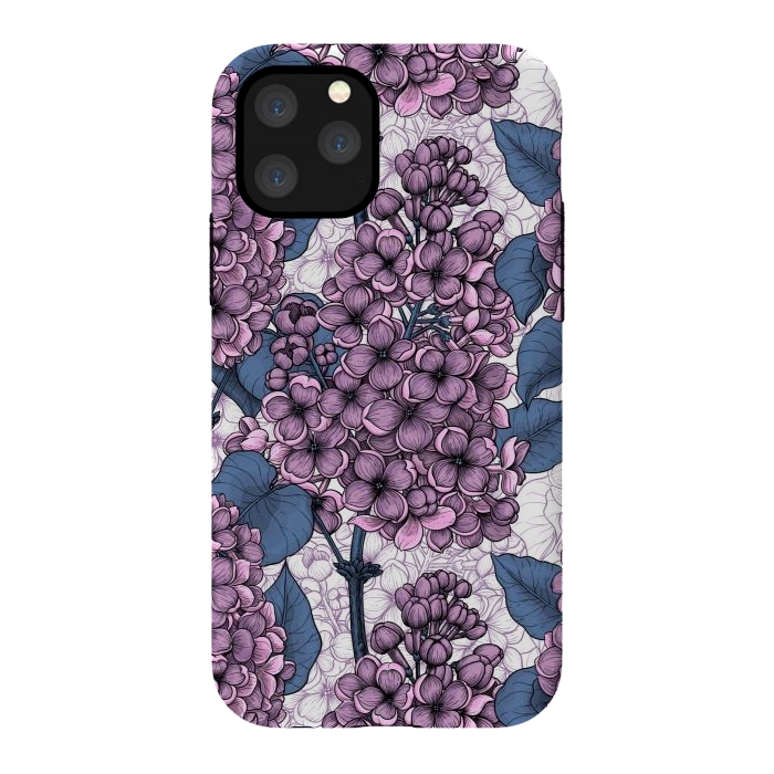 iPhone 11 Pro StrongFit Violet lilacs by Katerina Kirilova
