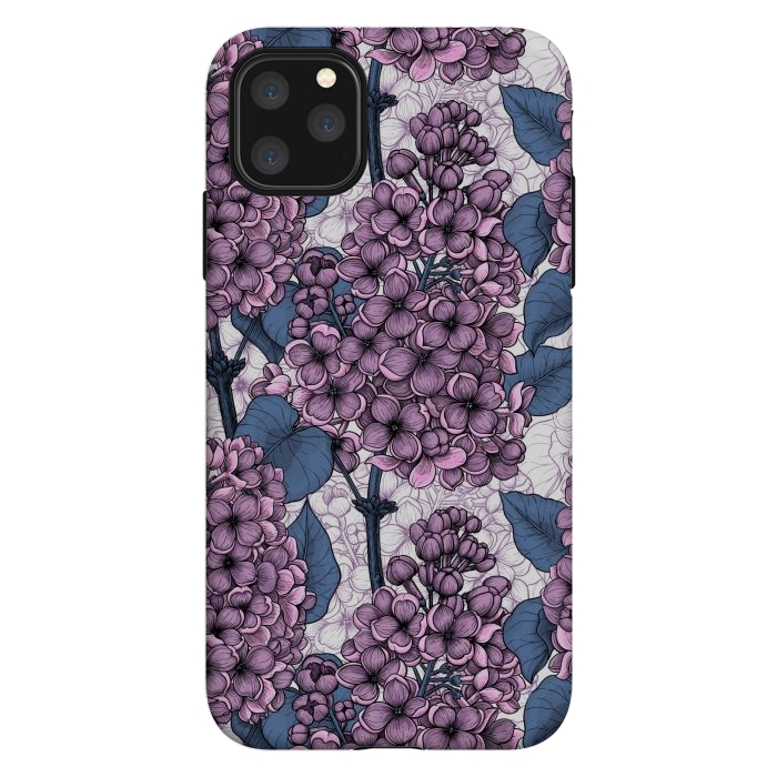 iPhone 11 Pro Max StrongFit Violet lilacs by Katerina Kirilova