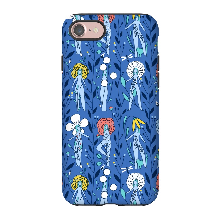 iPhone 7 StrongFit Springtime floral women design by Anna Alekseeva