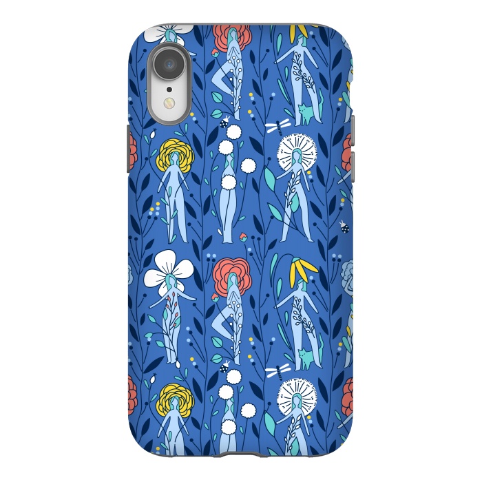 iPhone Xr StrongFit Springtime floral women design by Anna Alekseeva