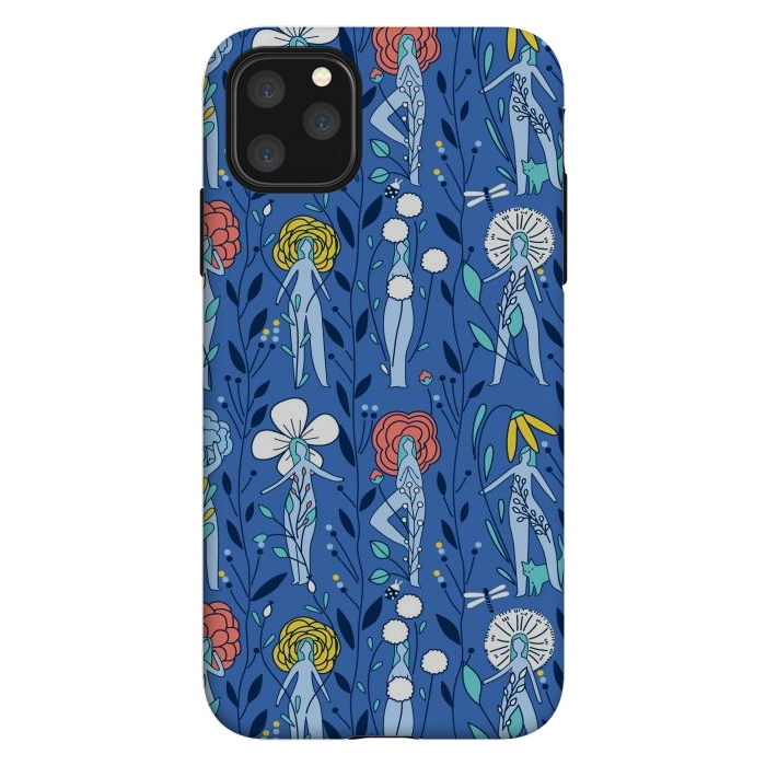 iPhone 11 Pro Max StrongFit Springtime floral women design by Anna Alekseeva