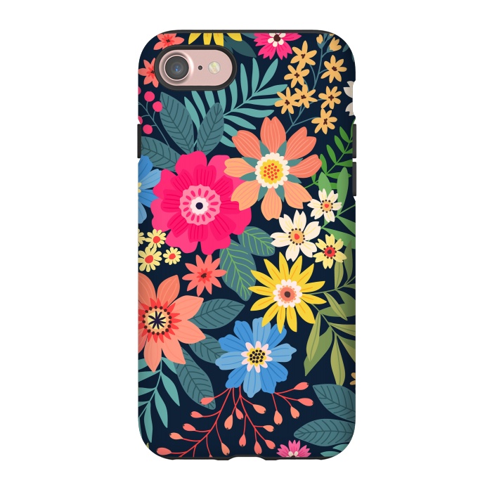 iPhone 7 StrongFit Cute and Beautiful Floral Design Pattern 333 by ArtsCase