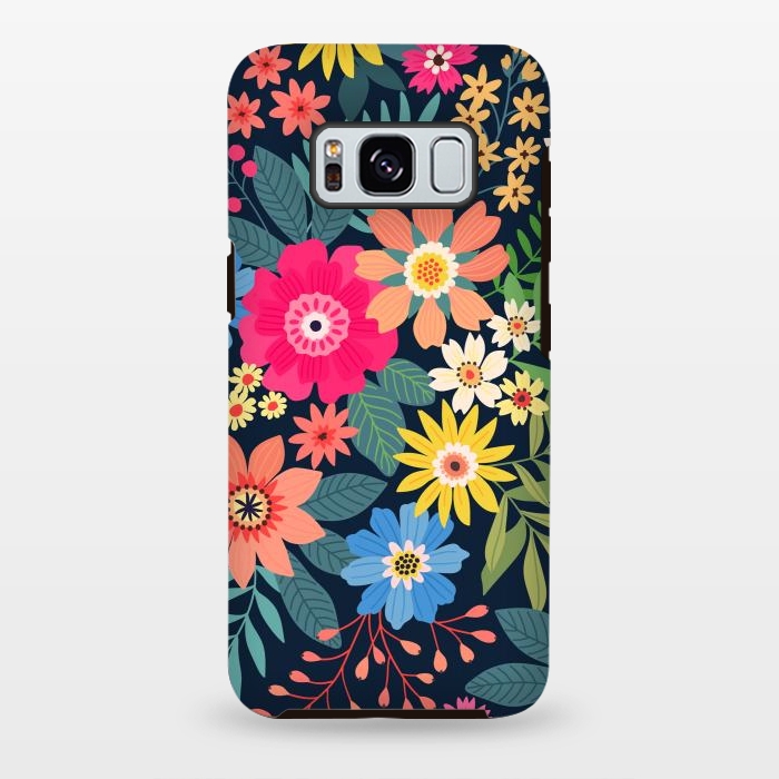 Galaxy S8 plus StrongFit Cute and Beautiful Floral Design Pattern 333 by ArtsCase