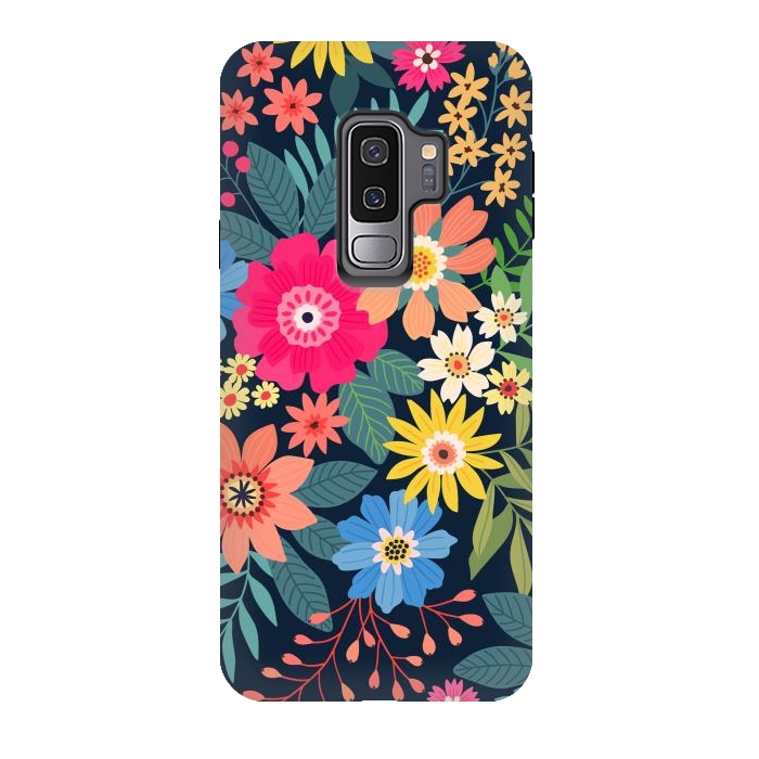 Galaxy S9 plus StrongFit Cute and Beautiful Floral Design Pattern 333 by ArtsCase