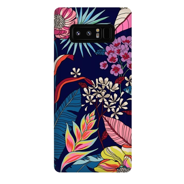 Galaxy Note 8 StrongFit Floral Design 123 by ArtsCase