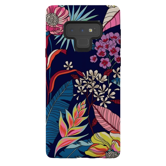 Galaxy Note 9 StrongFit Floral Design 123 by ArtsCase