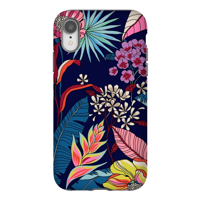 iPhone Xr StrongFit Floral Design 123 by ArtsCase