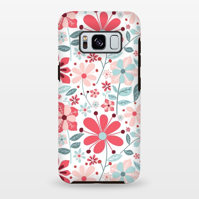 Galaxy S8 plus StrongFit Floral Design 124 by ArtsCase