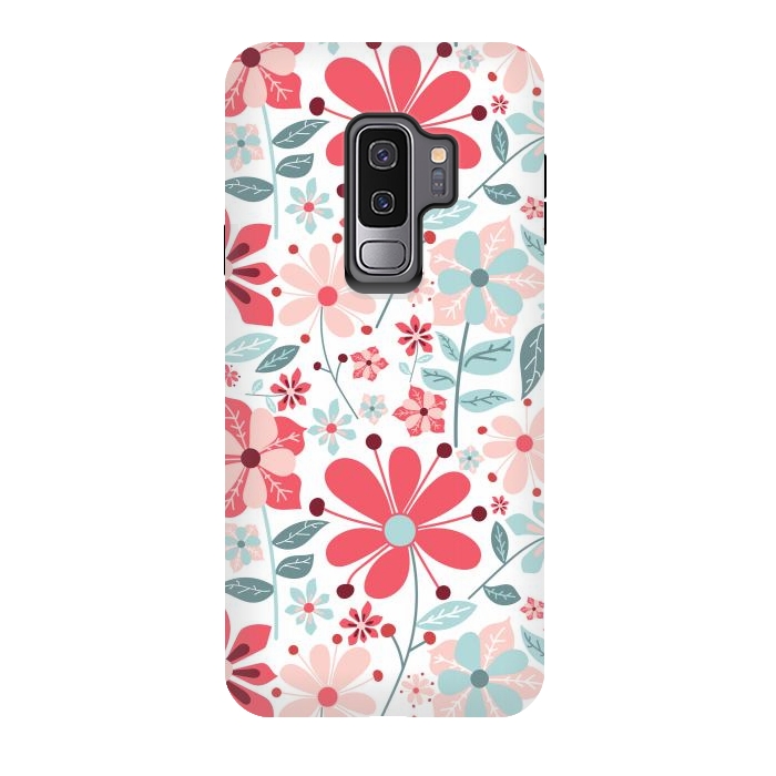 Galaxy S9 plus StrongFit Floral Design 124 by ArtsCase