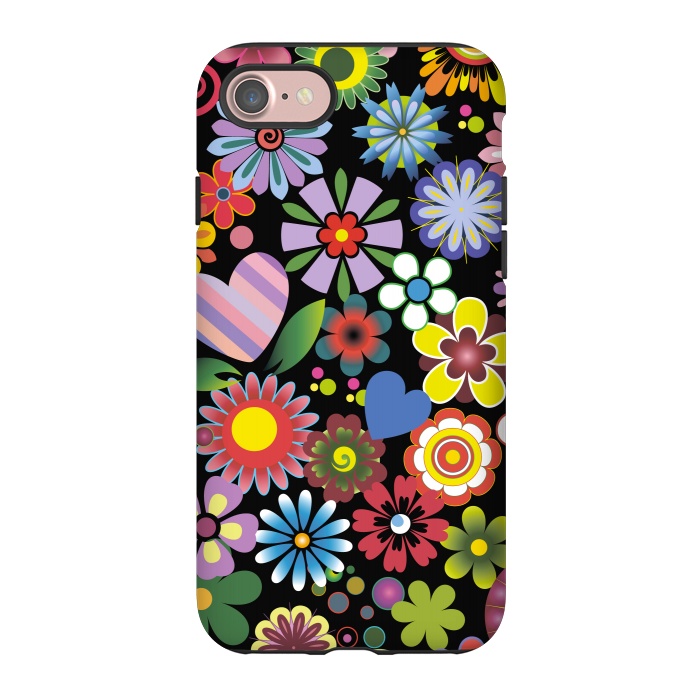 iPhone 7 StrongFit Floral mix 2 by ArtsCase