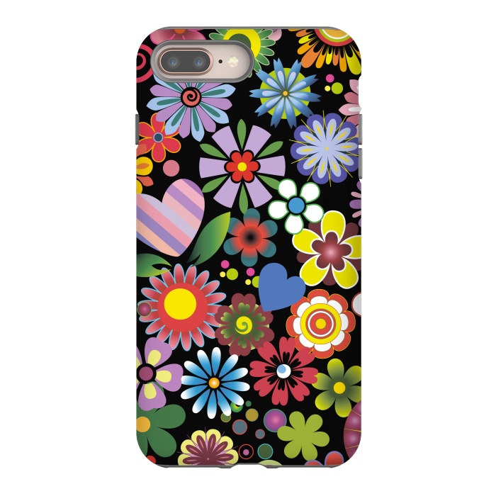 iPhone 7 plus StrongFit Floral mix 2 by ArtsCase