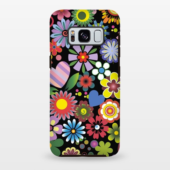 Galaxy S8 plus StrongFit Floral mix 2 by ArtsCase