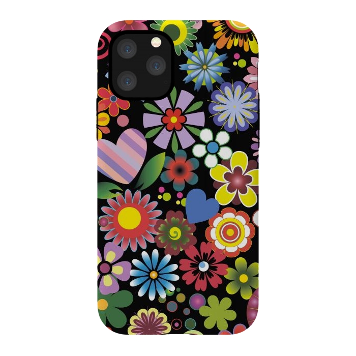 iPhone 11 Pro StrongFit Floral mix 2 by ArtsCase