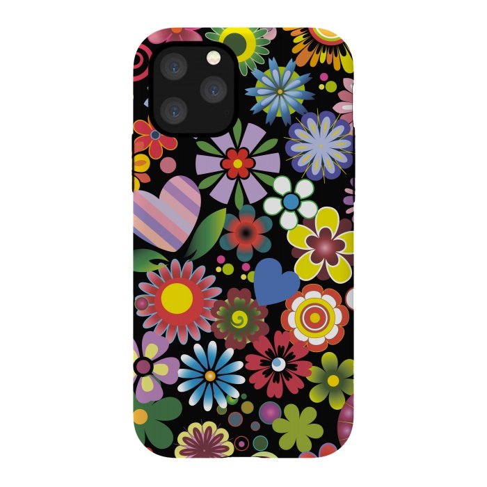 iPhone 11 Pro Max StrongFit Floral mix 2 by ArtsCase