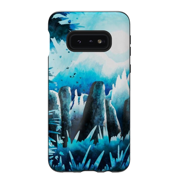 Galaxy S10e StrongFit The standing stones by Steve Wade (Swade)