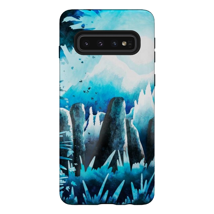 Galaxy S10 StrongFit The standing stones by Steve Wade (Swade)