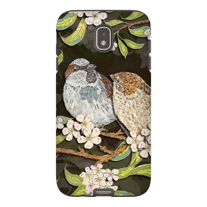 Galaxy J7 StrongFit Sweet Sparrows by Lotti Brown