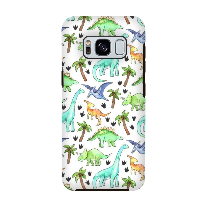 Galaxy S8 StrongFit Dino-Mite by Tangerine-Tane