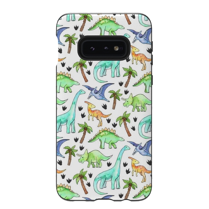 Galaxy S10e StrongFit Dino-Mite by Tangerine-Tane