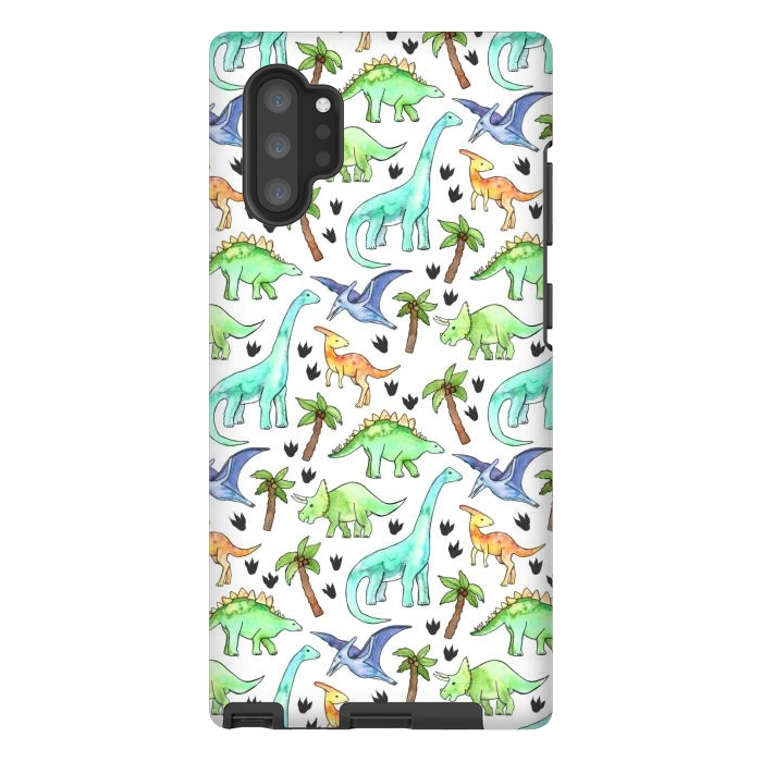 Galaxy Note 10 plus StrongFit Dino-Mite by Tangerine-Tane