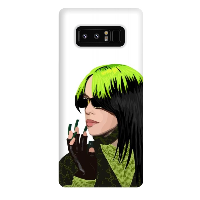 Galaxy Note 8 StrongFit Billie eilish by Jms