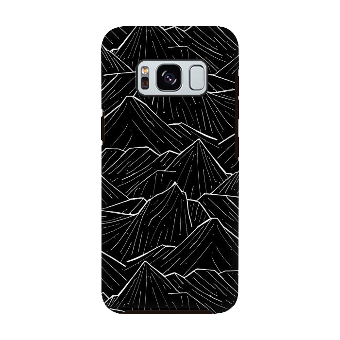Galaxy S8 StrongFit The Dark Mountains by Steve Wade (Swade)