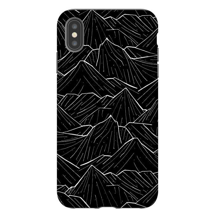 iPhone Xs Max StrongFit The Dark Mountains by Steve Wade (Swade)