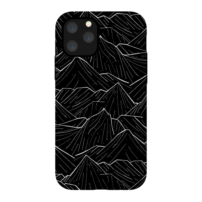 iPhone 11 Pro StrongFit The Dark Mountains by Steve Wade (Swade)
