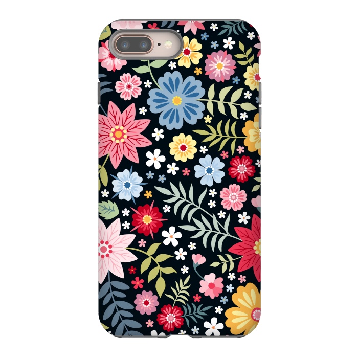 iPhone 7 plus StrongFit Floral Pattern Design XXXX by ArtsCase