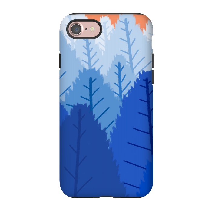 iPhone 7 StrongFit Deep blue forests  by Steve Wade (Swade)