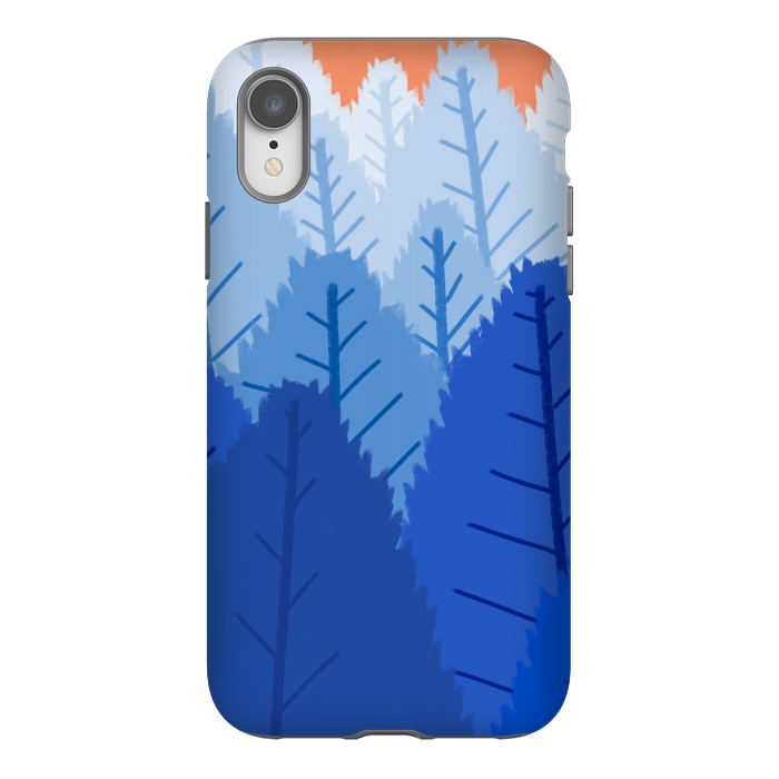 iPhone Xr StrongFit Deep blue forests  by Steve Wade (Swade)