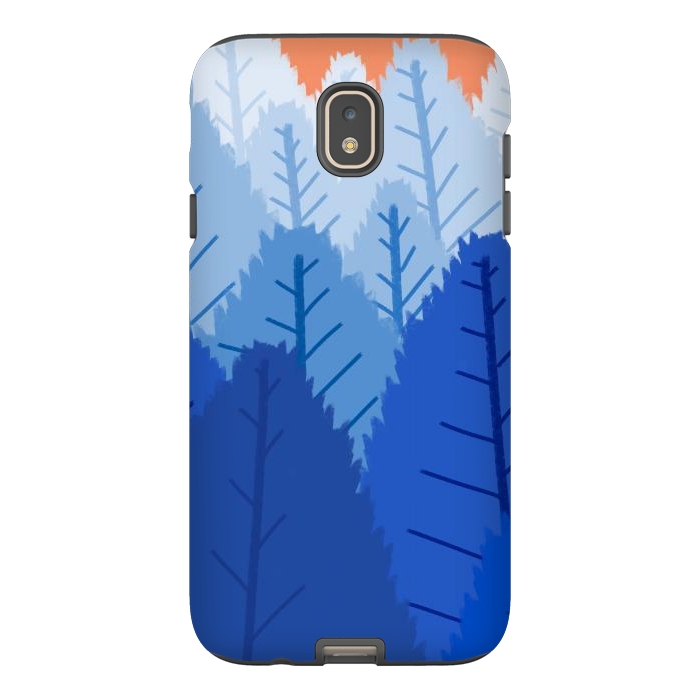Galaxy J7 StrongFit Deep blue forests  by Steve Wade (Swade)