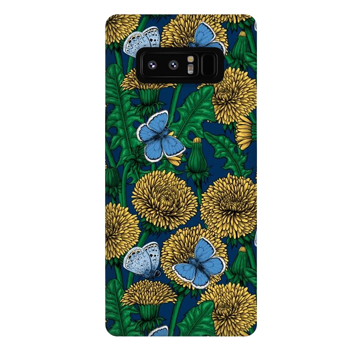 Galaxy Note 8 StrongFit Dandelion medow by Katerina Kirilova