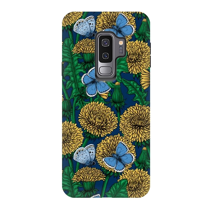 Galaxy S9 plus StrongFit Dandelion medow by Katerina Kirilova
