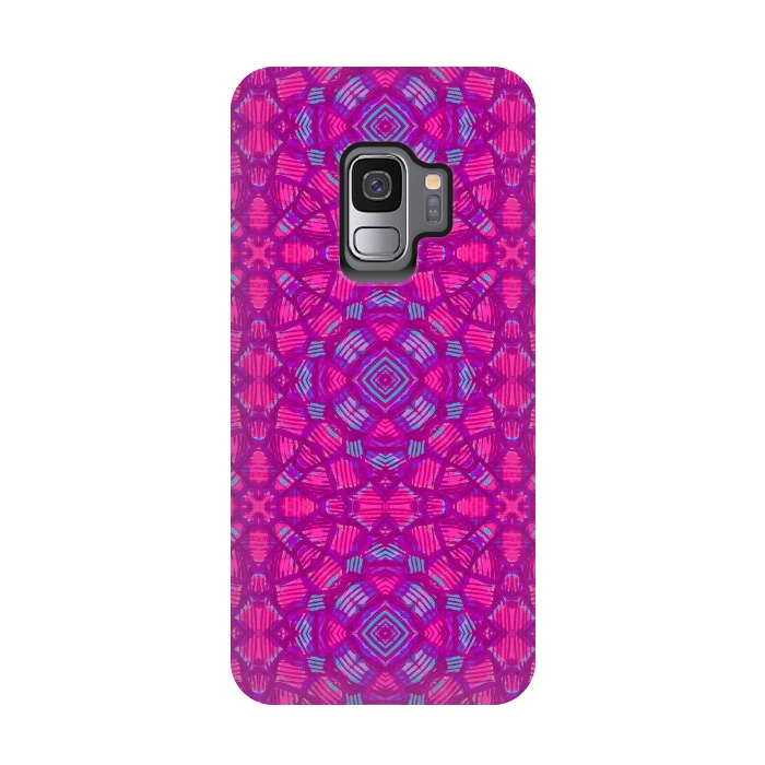 Galaxy S9 StrongFit Pink Crush by Julia Pellizzari