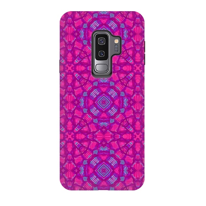 Galaxy S9 plus StrongFit Pink Crush by Julia Pellizzari