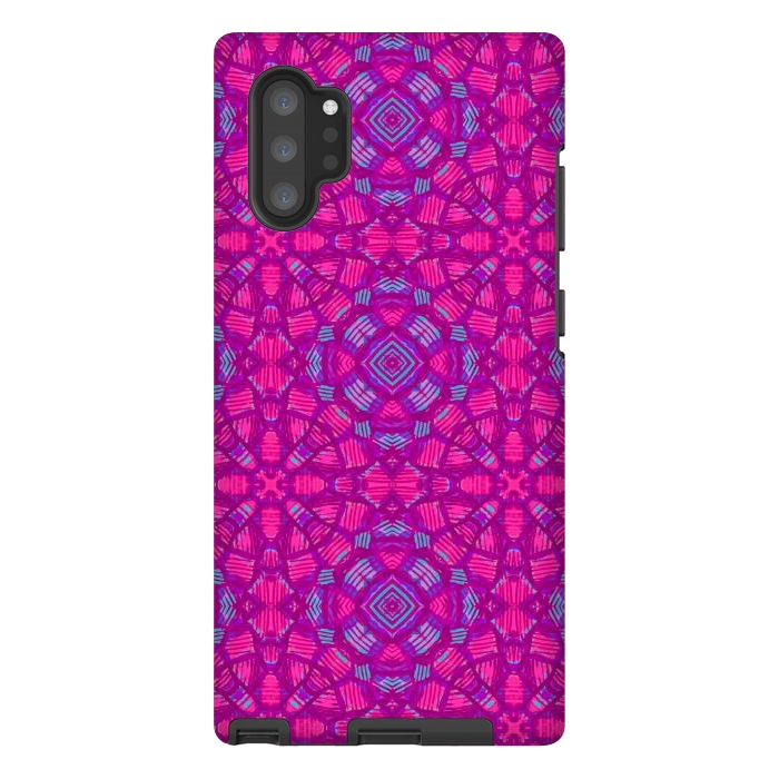 Galaxy Note 10 plus StrongFit Pink Crush by Julia Pellizzari