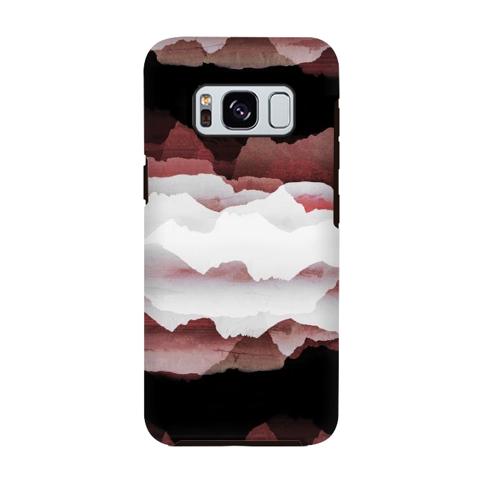 Galaxy S8 StrongFit Faded copper mountains by Oana 